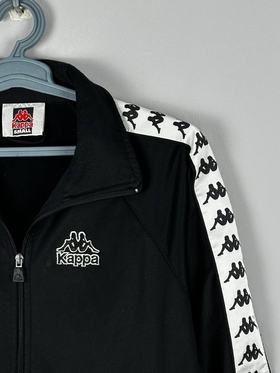 Kappa Vintage Y2K Kappa Black Lampas Track Jacket Size US S / EU 44-46 / 1 - 4 Thumbnail