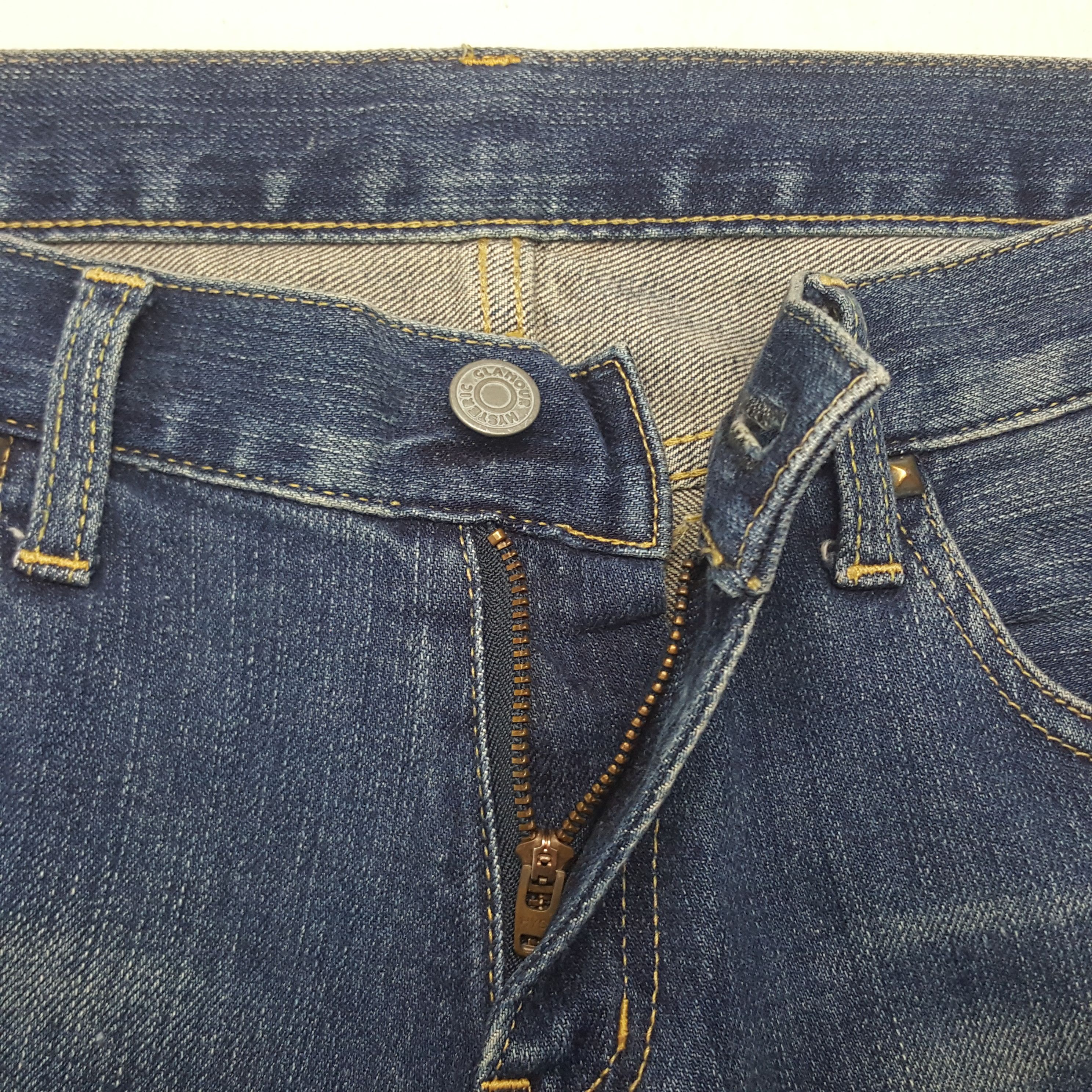 Hysteric Glamour × Japanese Brand × Vintage Vintage Hysteric Galmour Japanese Brand Custom Denim Jeans Size US 31 - 7 Thumbnail