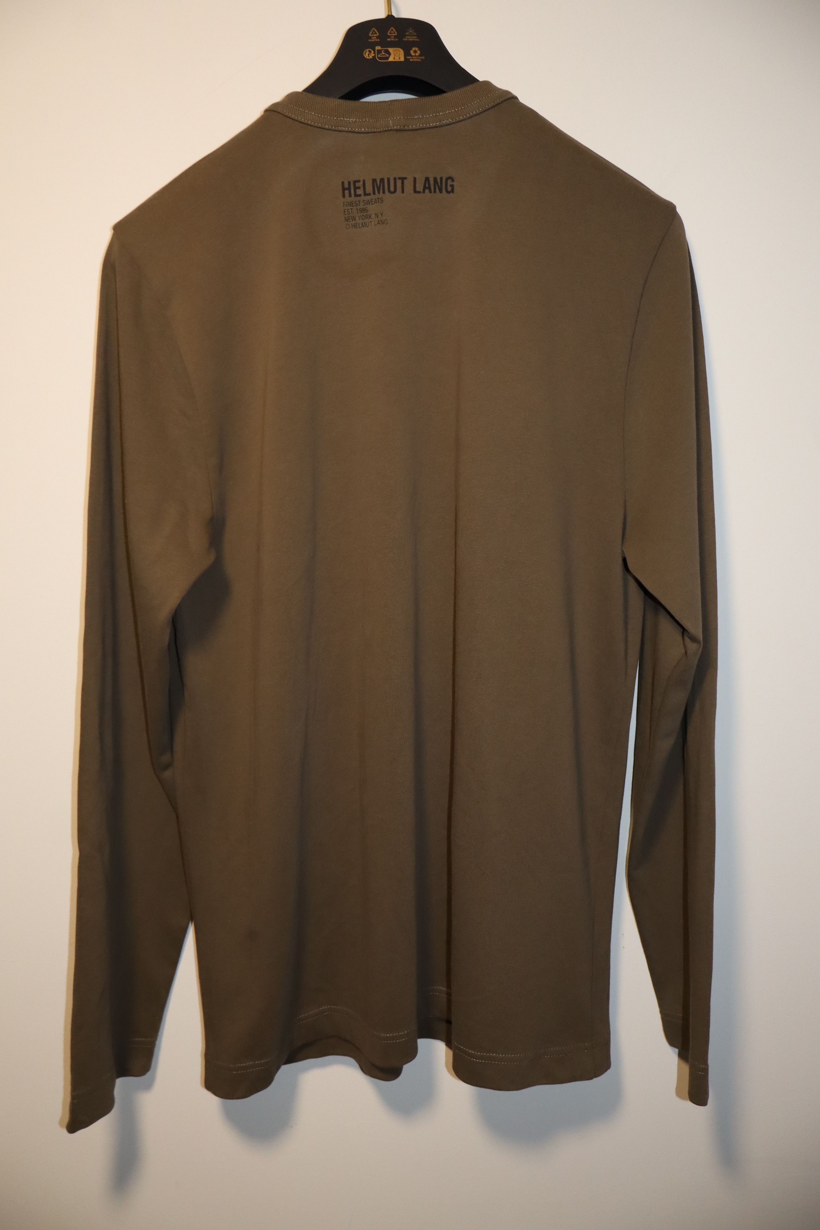 Helmut Lang Wrap logo longsleeve t-shirt Size US M / EU 48-50 / 2 - 7 Thumbnail