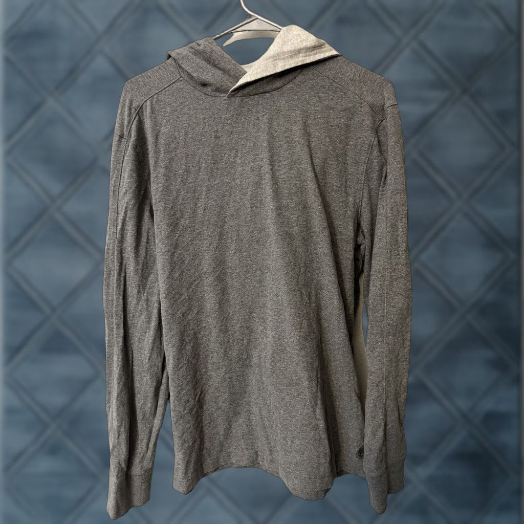 Banana Republic Banana Republic Hoodie Womens Grey Size Large Pullover Hooded Casual Fall Size L / US 10 / IT 46 - 1 Thumbnail