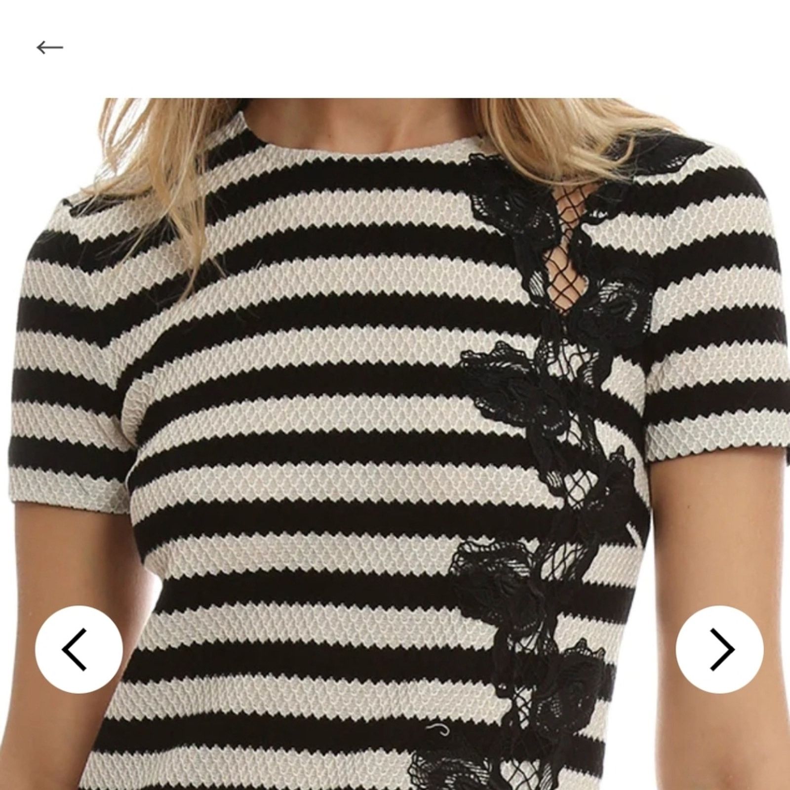 THAKOON EUC Thakoon black and white cotton/silk midi dress. SZ 0 Size XS / US 0-2 / IT 36-38 - 6 Thumbnail