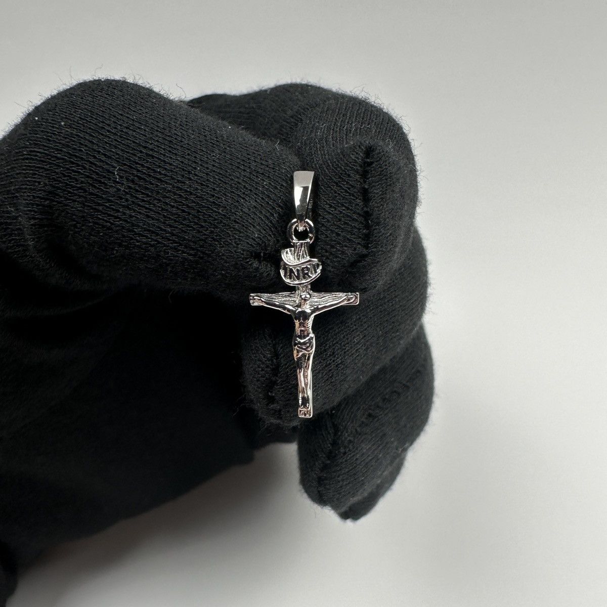Jewelry Silver Pendant Solid .925 Silver Cross Pendant Stamped .925 Size ONE SIZE - 1 Thumbnail