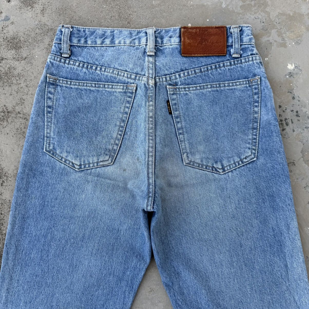 Japanese Brand Vintage Bison Faded Denim Jean Pants W28 Size US 28 / EU 44 - 12 Thumbnail