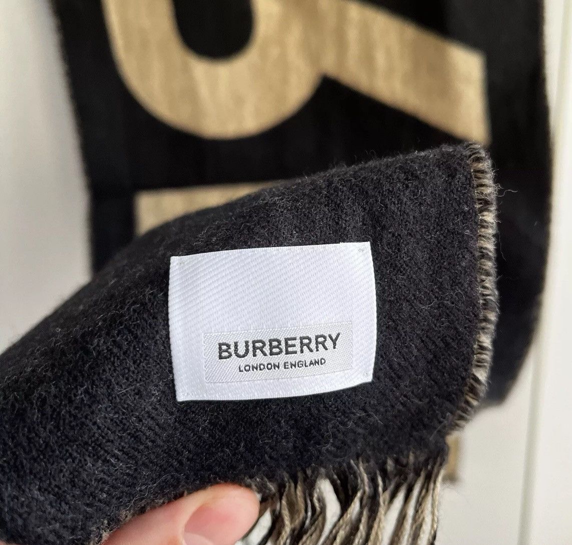 Burberry Burberry scarf big logo Size ONE SIZE - 4 Thumbnail