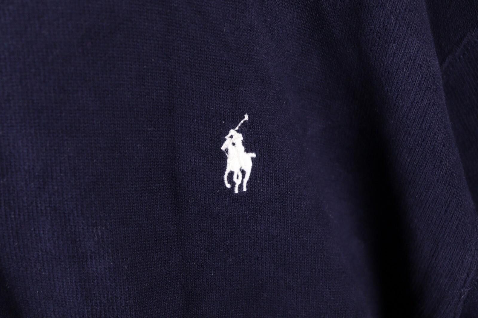 Polo Ralph Lauren Polo Ralph Lauren Blue 1/4 Zip Knit Sweater Size 4XB BIG Size US M / EU 48-50 / 2 - 5 Thumbnail