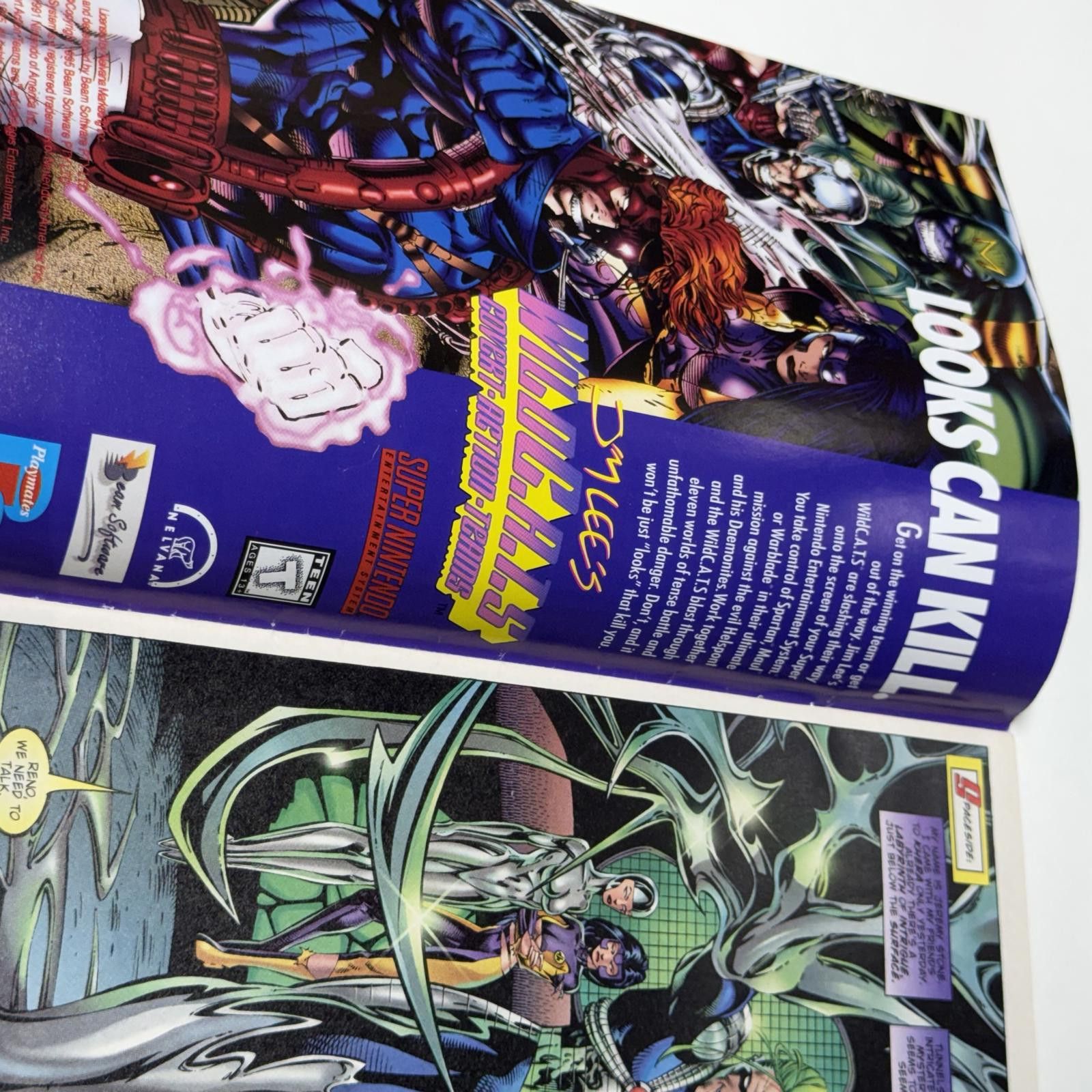 Designer Image WildC.A.T.S. Covert Action Teams #24 NOV 1995 The Maxx Size ONE SIZE - 8 Thumbnail
