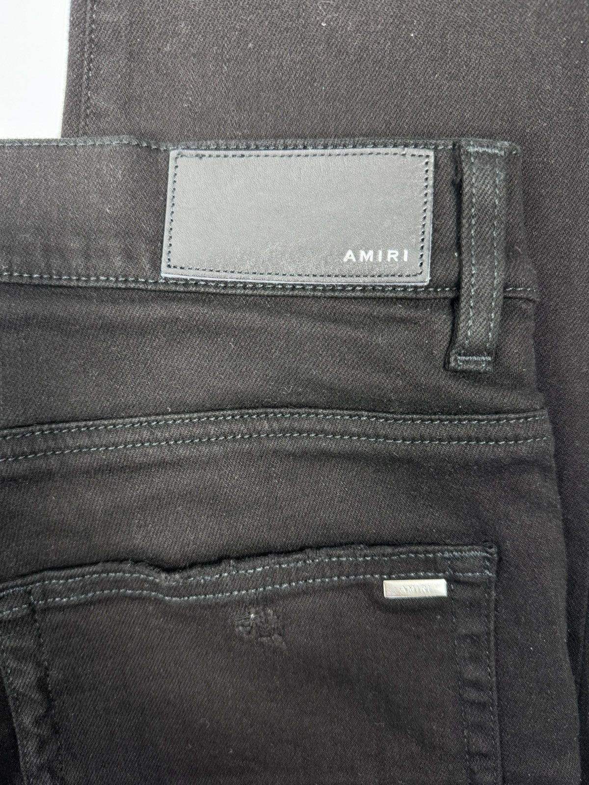 Amiri BLACK DENIM JEANS Size US 34 / EU 50 - 3 Thumbnail