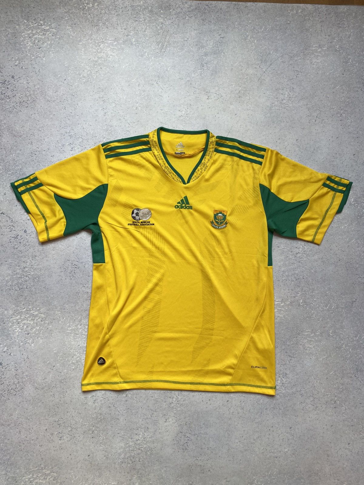 Adidas Adidas South Africa National Soccer Team Jersey Size Large Size US L / EU 52-54 / 3 - 1 Thumbnail