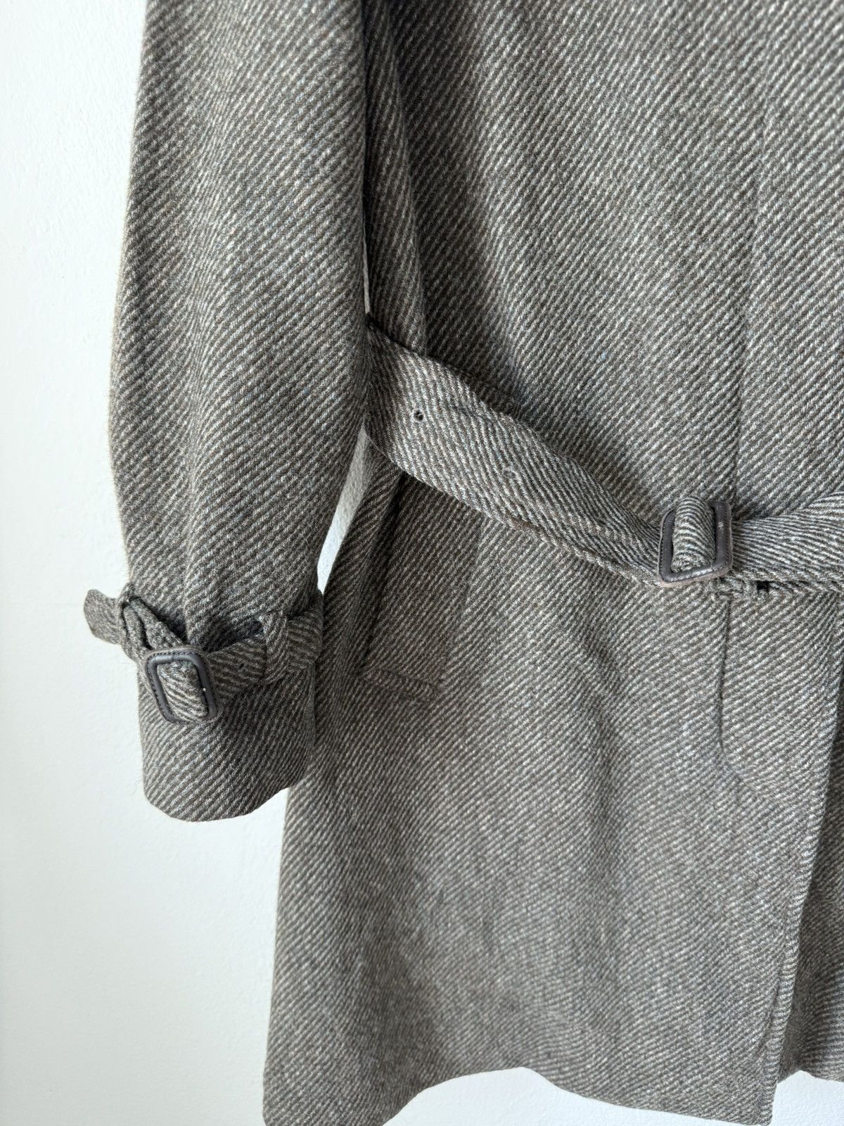 Margaret Howell MARGARET HOWELL WOOL LONG COAT GRAY Size M / US 6-8 / IT 42-44 - 5 Thumbnail