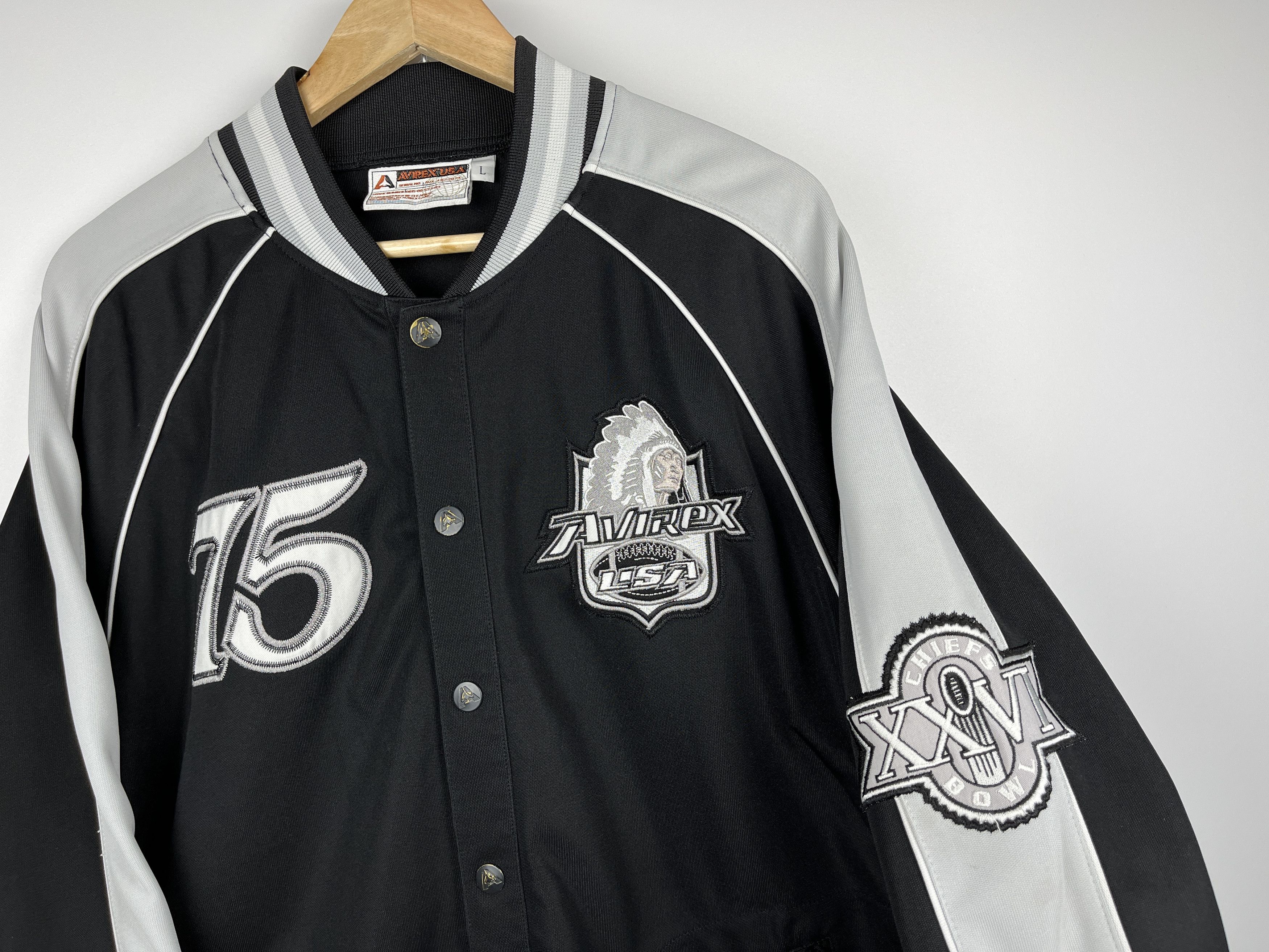 Avirex Avirex USA Chiefs Super Bowl XXVI Vintage Bomber Jacket Size US L / EU 52-54 / 3 - 9 Thumbnail