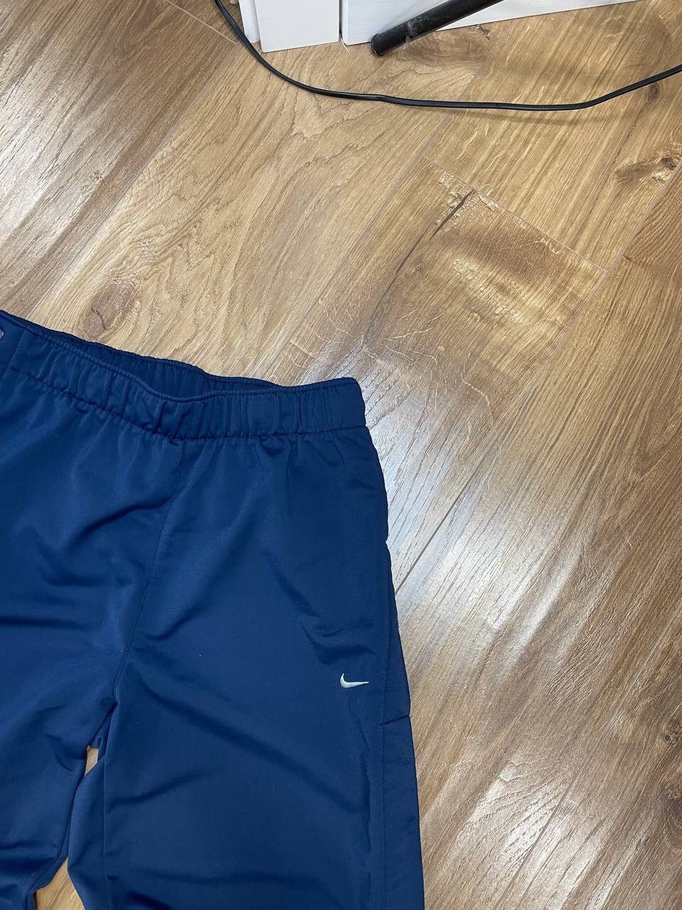 Nike Vintage Nike Y2K Style Blue Drill Side Buttons Sweatpants Size US 30 / EU 46 - 6 Thumbnail