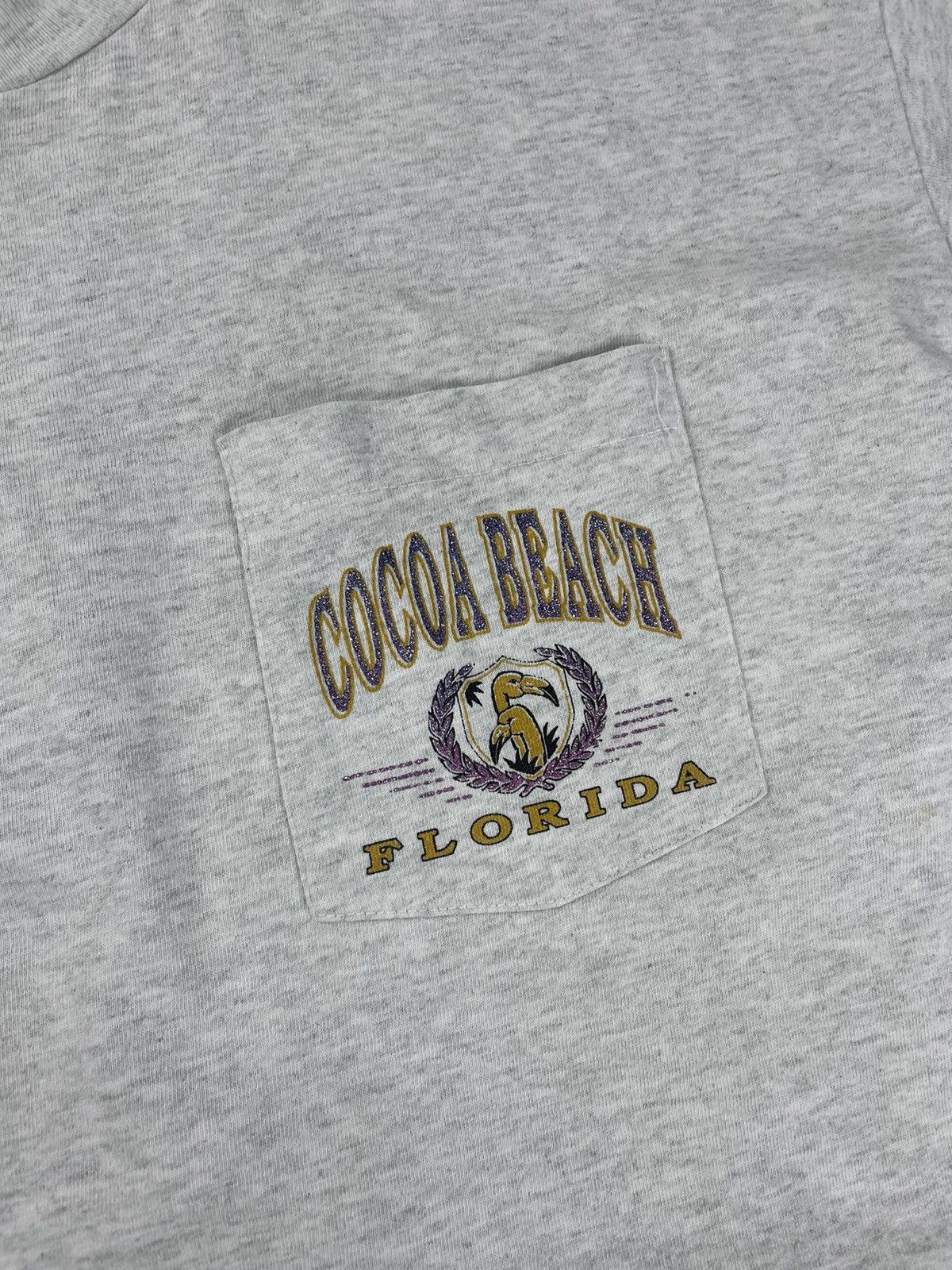 Fruit Of The Loom × Vintage Vintage Cocoa Beach Florida Printed Tee T shirt Size US XL / EU 56 / 4 - 5 Thumbnail