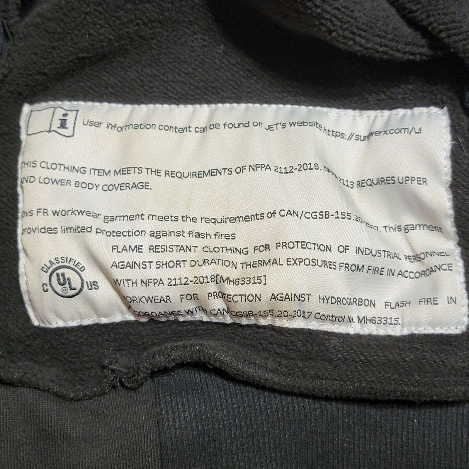 Other Pioneer Flame Guard Fire Retardant Unisex Jacket -Size Large Size US L / EU 52-54 / 3 - 8 Thumbnail