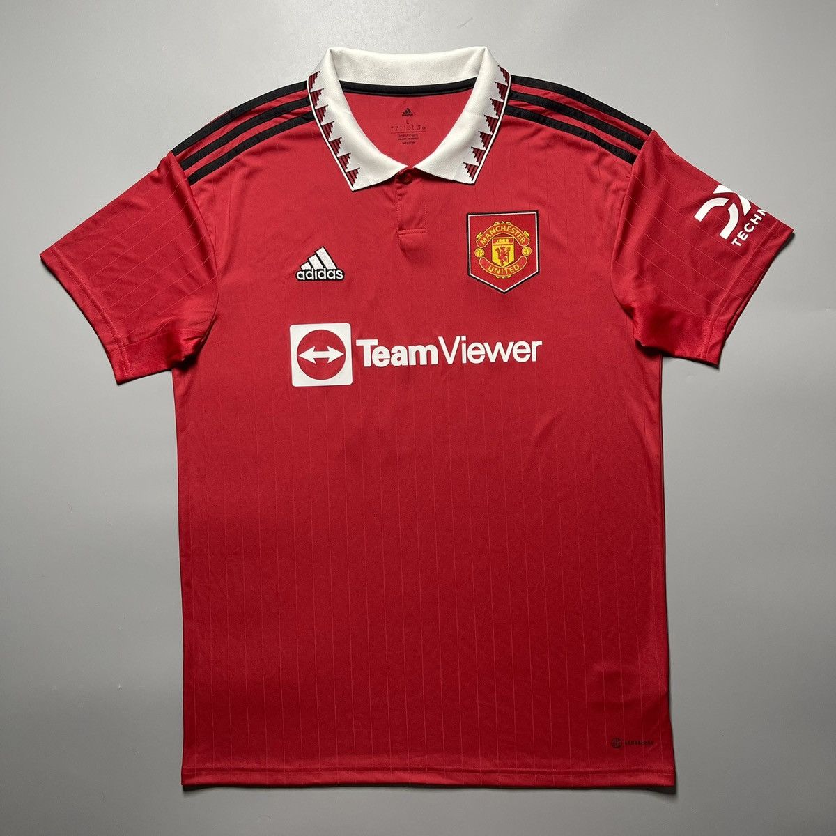 Vintage MAN UNITED ADIDAS 2022/2023 SOCCER HOME JERSEY #10 RASHFORD Size US L / EU 52-54 / 3 - 2 Thumbnail