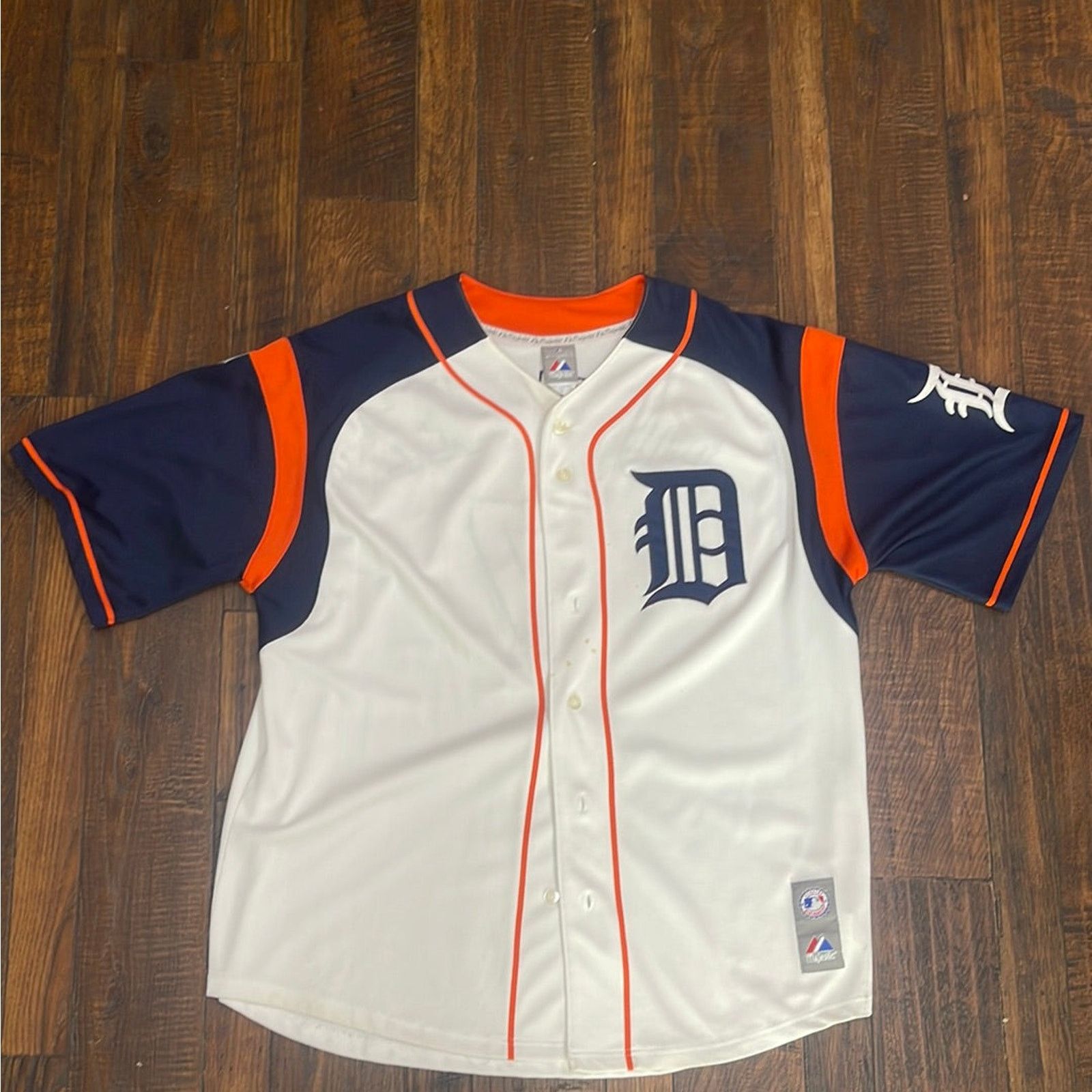 Majestic MLB Detroit Tigers Ivan Pudge Rodriguez 7 Jersey XL Size US XL / EU 56 / 4 - 1 Thumbnail