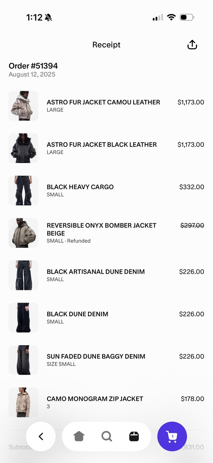 No Faith Studios No faith studios astro fur camou leather Size US L / EU 52-54 / 3 - 7 Thumbnail