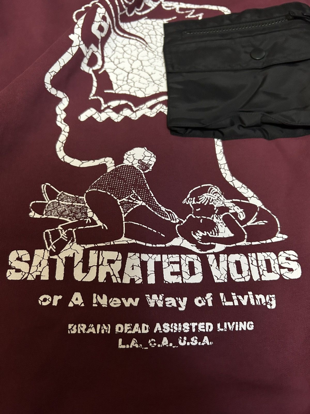 Brain Dead Brain dead saturated voids crewneck Size US XL / EU 56 / 4 - 4 Thumbnail