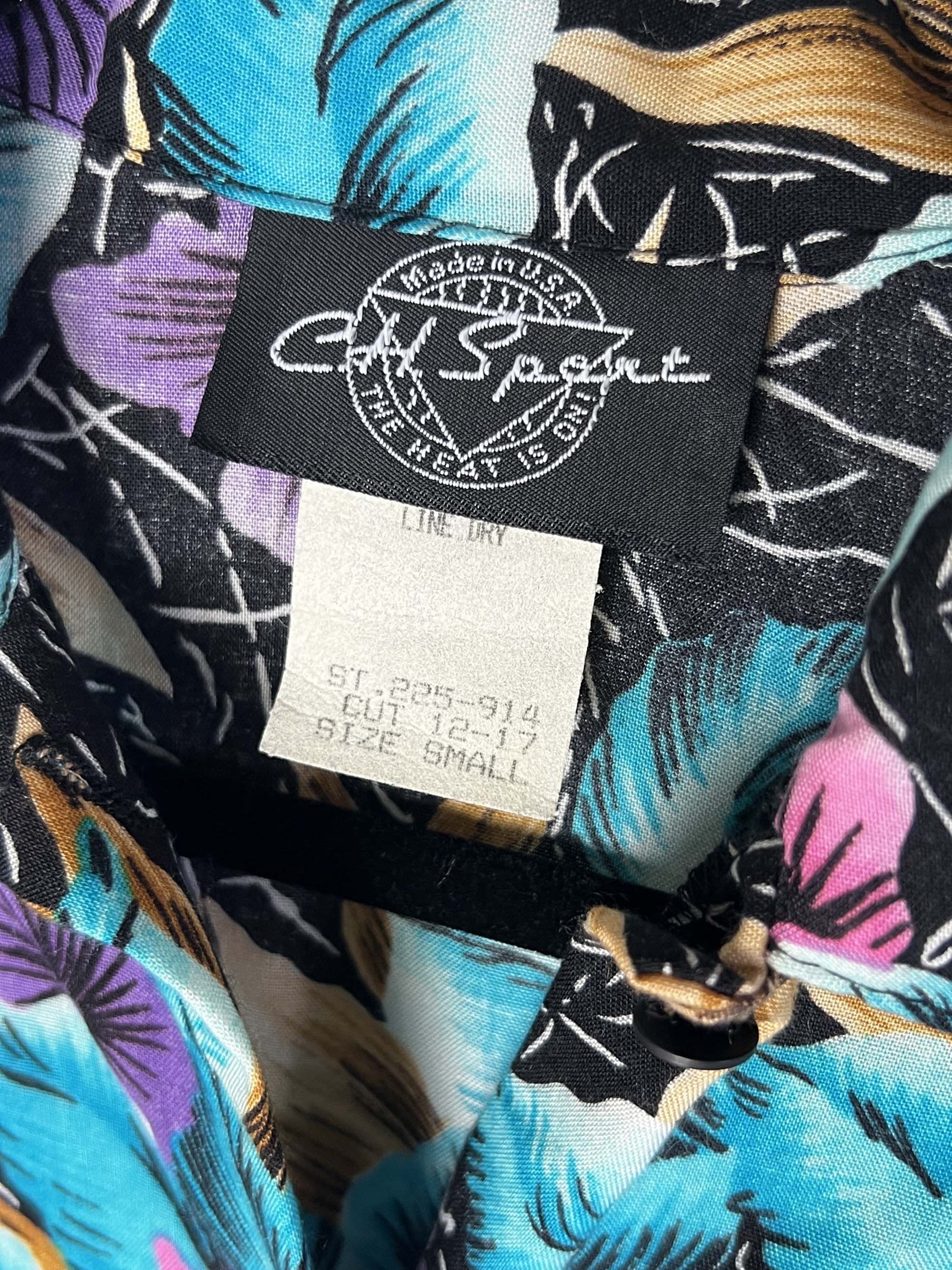 Vintage Vintage 1980's-1990's C.H. Sport Floral Aloha Luau Blouse Size S / US 4 / IT 40 - 7 Thumbnail