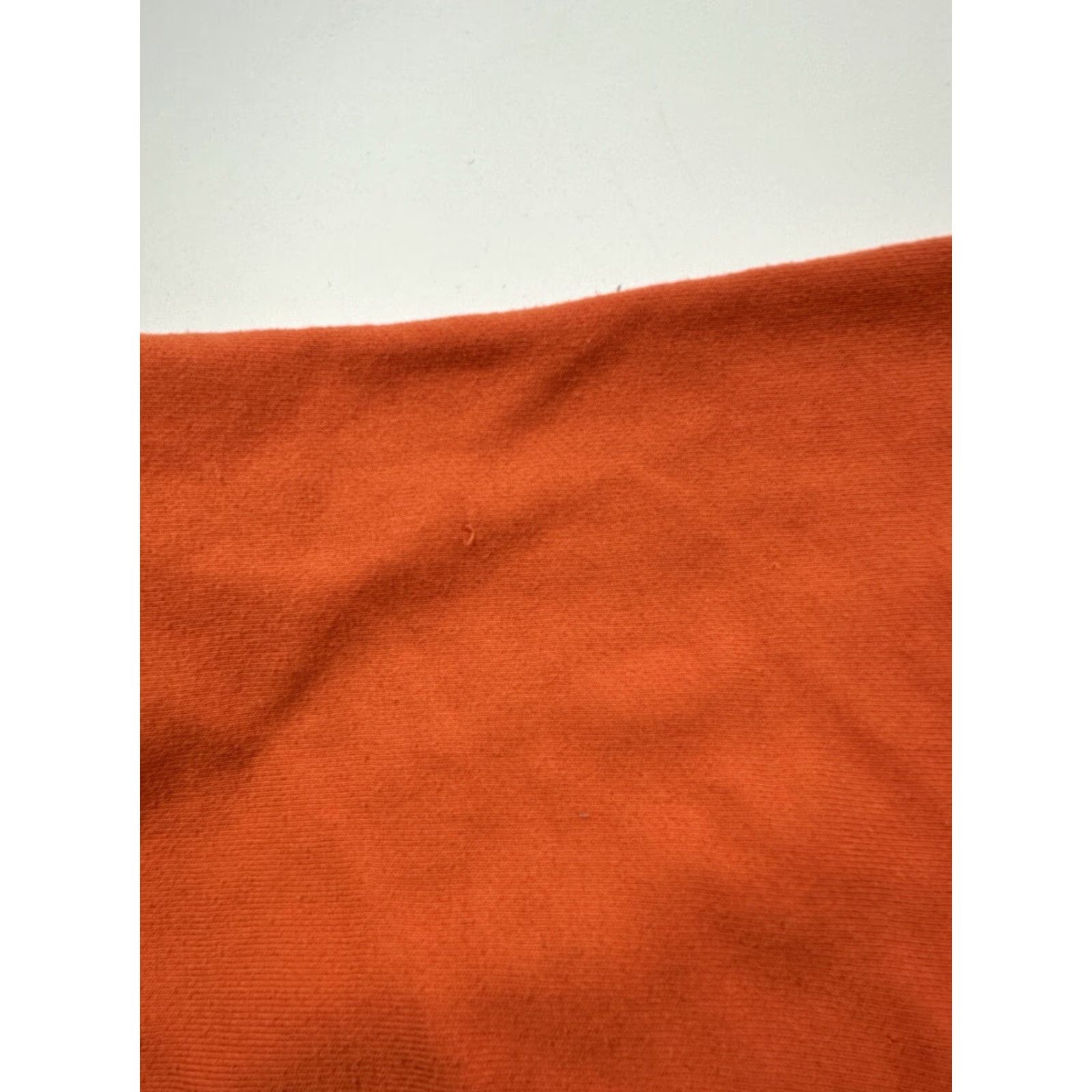 Vintage VINTAGE Fragile Sweatshirt Women Small Orange Crew Neck Pullover 90s 80s Size S / US 4 / IT 40 - 3 Thumbnail