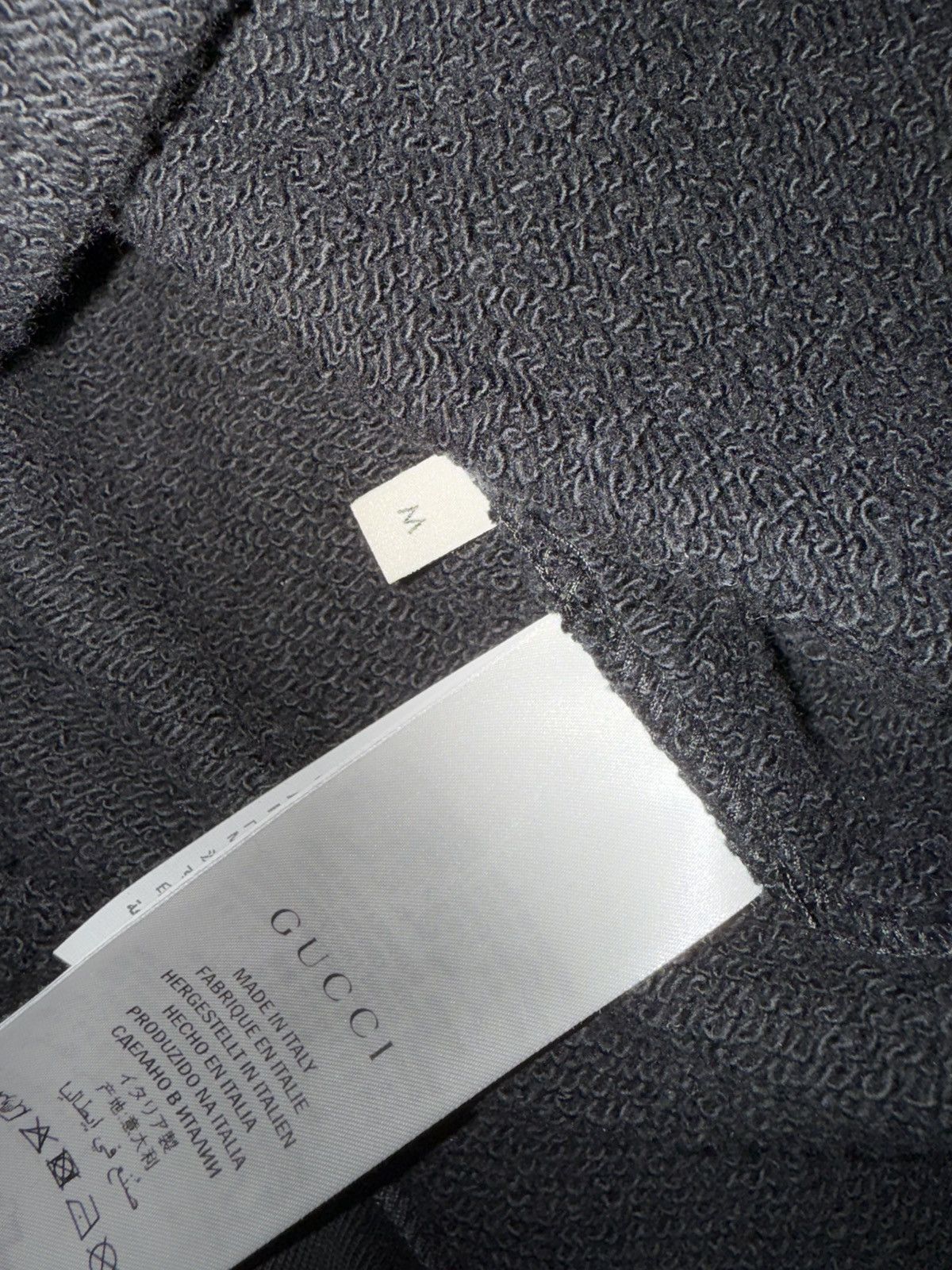 Gucci Gucci Black Hoodie Hooded Sweatshirt GUCCY M STARS Size US M / EU 48-50 / 2 - 10 Thumbnail