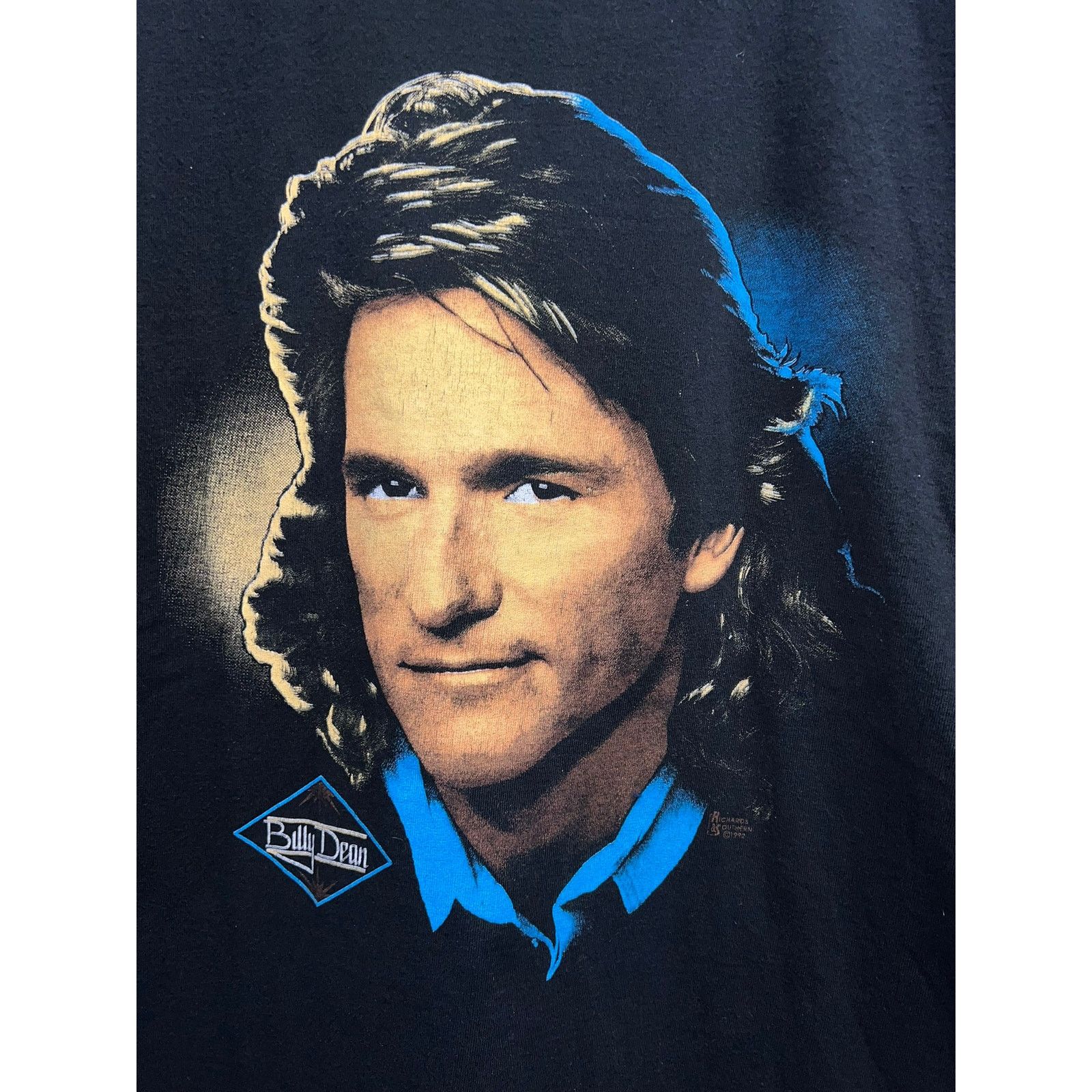 Fruit Of The Loom Vintage Billy Dean Shirt Country Music Tour Concert Tee 90s Size US L / EU 52-54 / 3 - 2 Thumbnail