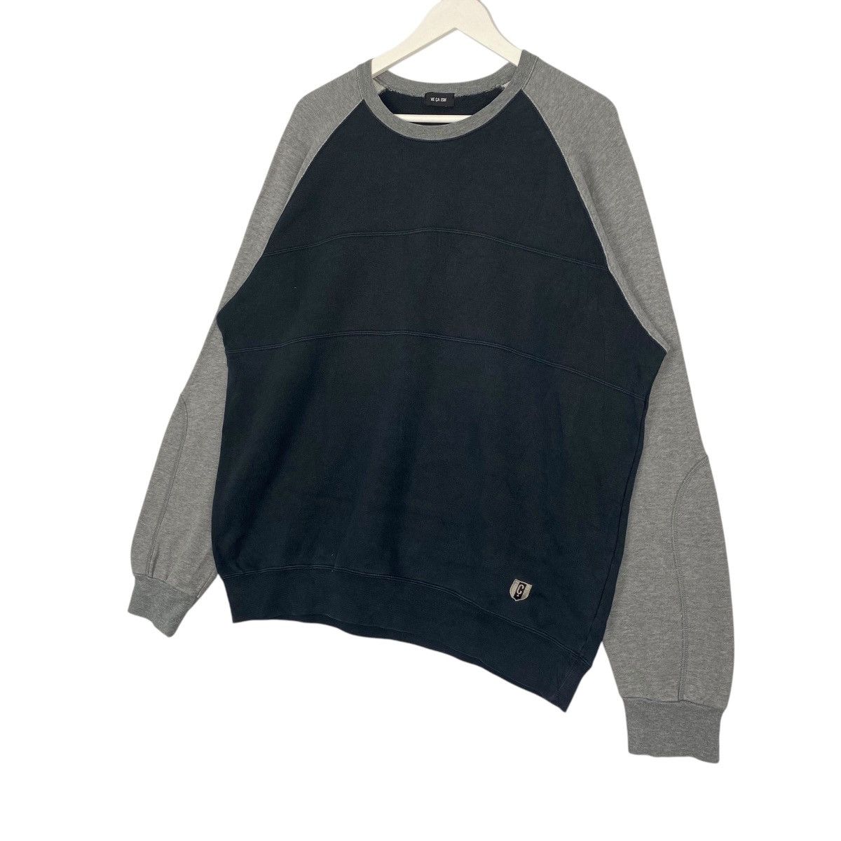 Vintage Vintage Comme Ca Ism Small Logo Embroidered Crewneck Black Size US L / EU 52-54 / 3 - 2 Thumbnail