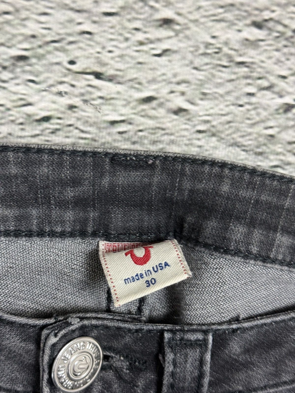 True Religion True Religion jeans vintage dark grey Billy flared Size 30" / US 8 / IT 44 - 7 Thumbnail
