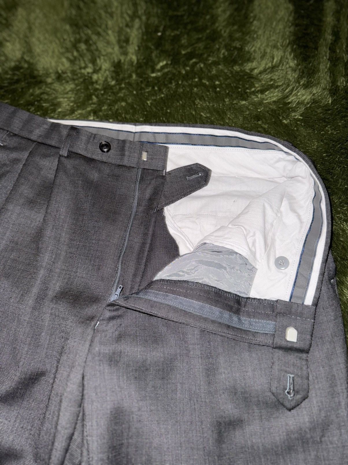 Ermenegildo Zegna Ermenegildo Zegna Fabric Tailor-Made Trousers MADE IN JAPAN Size 42R - 3 Thumbnail