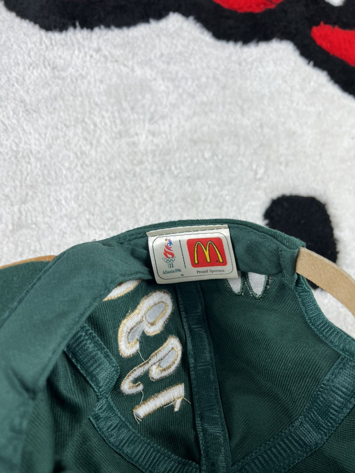 USA Olympics Vintage Atlanta 1996 USA Olympic McDonald’s Retro Cap Hat Size ONE SIZE - 7 Thumbnail