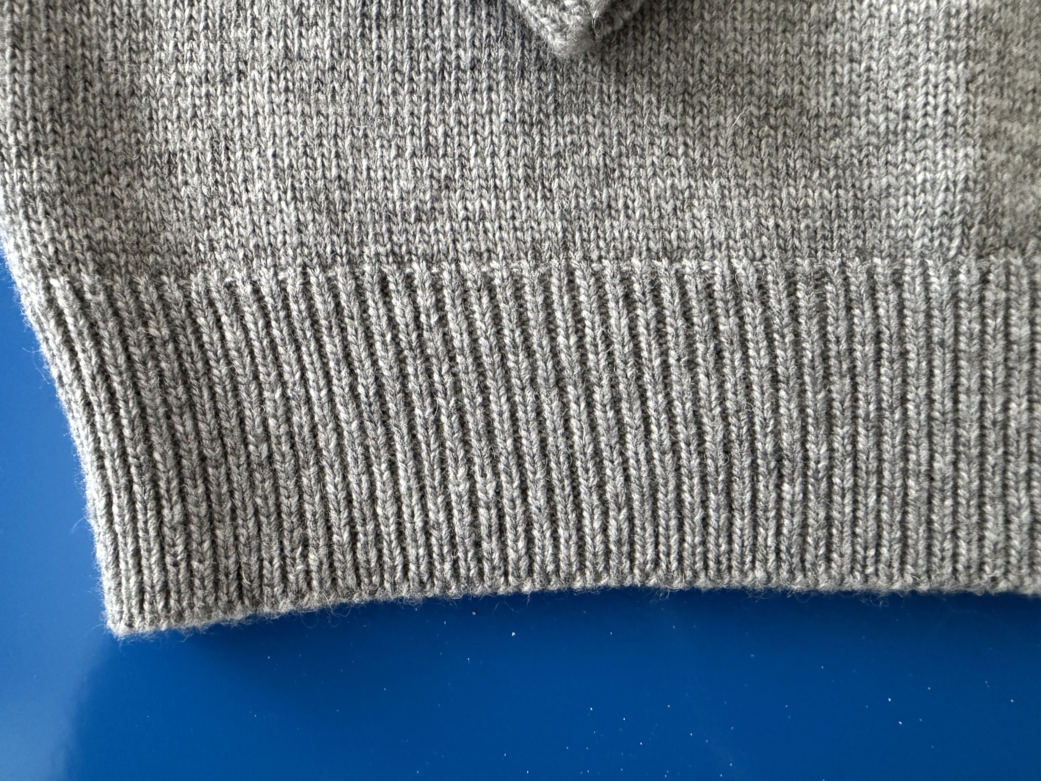Gucci Gucci Logo Intarsia Wool Sweater – Grey Mélange – Size L Size US L / EU 52-54 / 3 - 6 Thumbnail