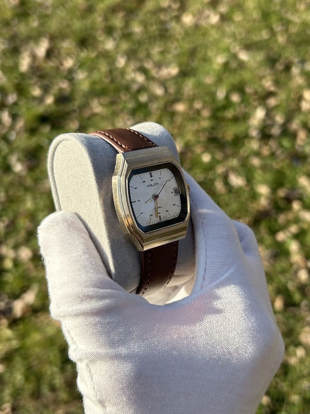 Vintage Vintage Watch Poljot USSR Soviet Mechanical 1980s Size ONE SIZE - 5 Thumbnail