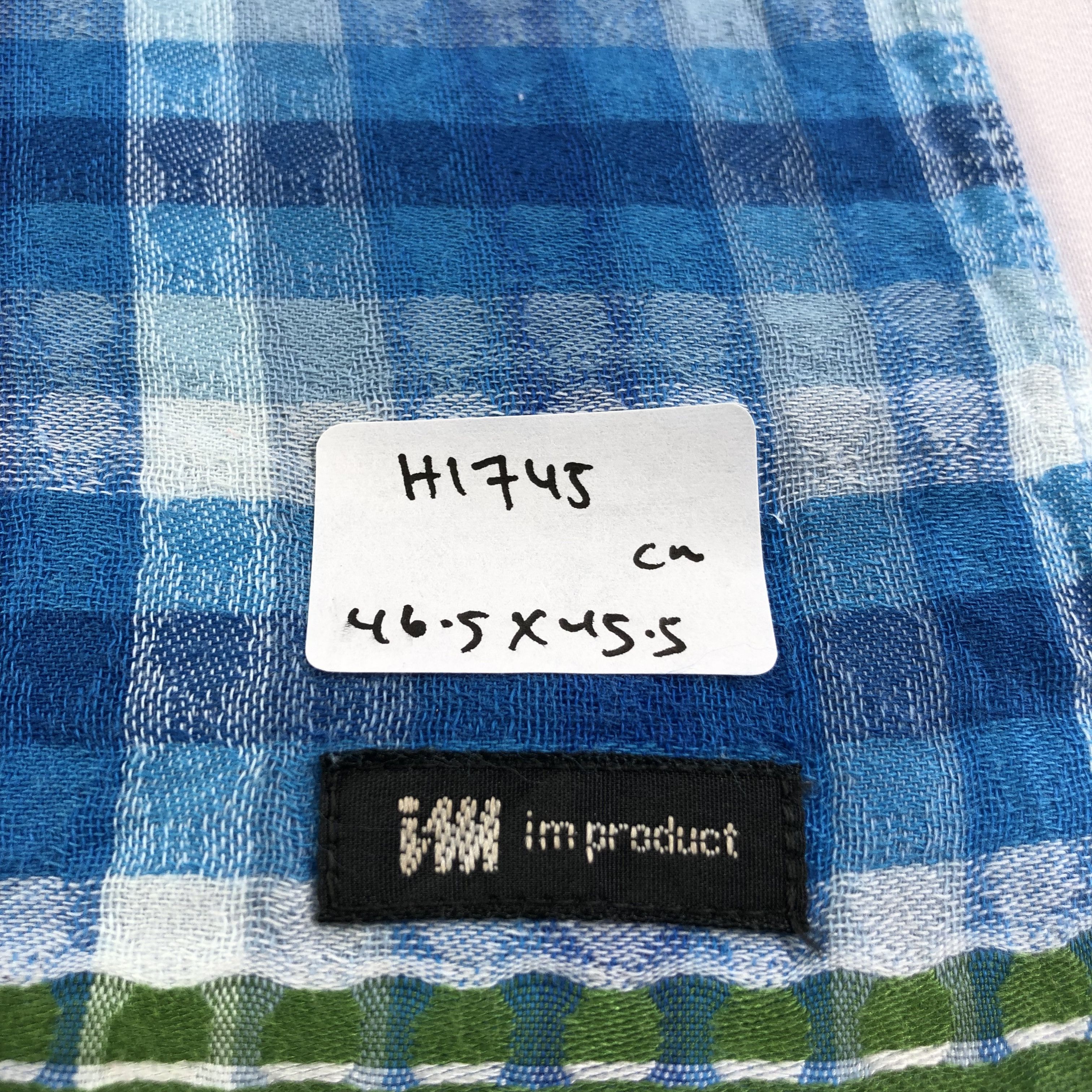 Issey Miyake Issey Miyake Tartan Handkerchief Neckerchief Bandana H1745 Size ONE SIZE - 5 Thumbnail
