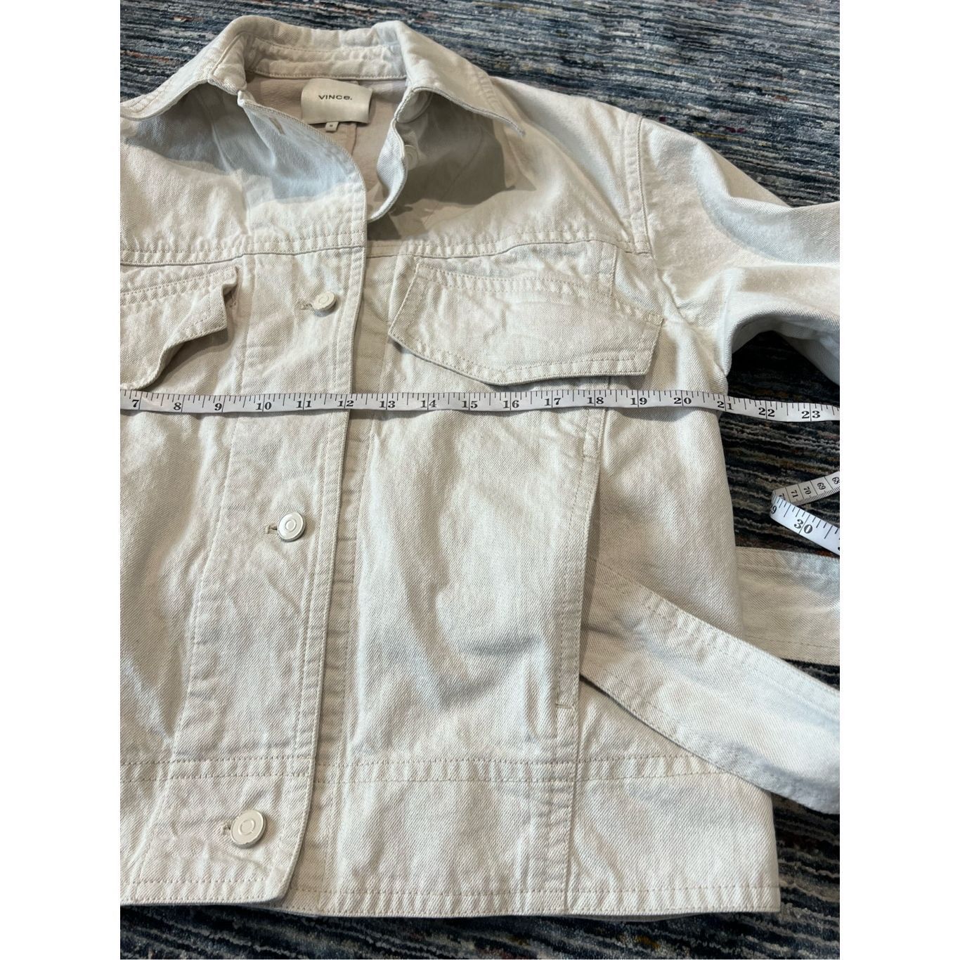 Vince Vince Denim Utility Jacket belted size M Size M / US 6-8 / IT 42-44 - 10 Thumbnail