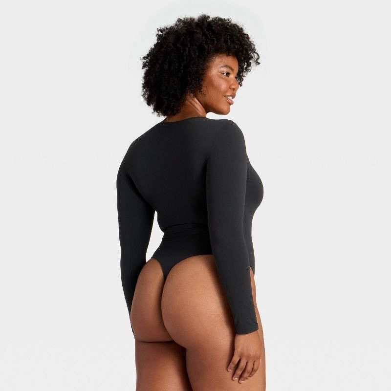 The Unbranded Brand Luxury Collection Stretch Long Sleeve Bodysuit - Auden XL Size XL / US 12-14 / IT 48-50 - 4 Thumbnail