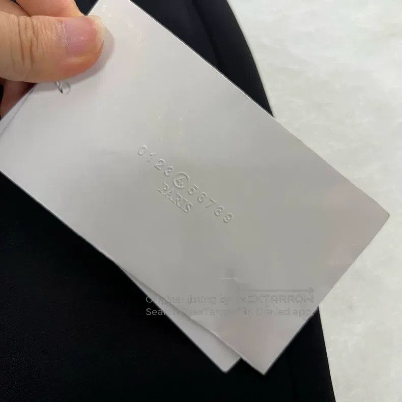 Maison Margiela Maison Margiela Black wide-leg trousers Size 25" / US 0 / IT 36 - 3 Thumbnail