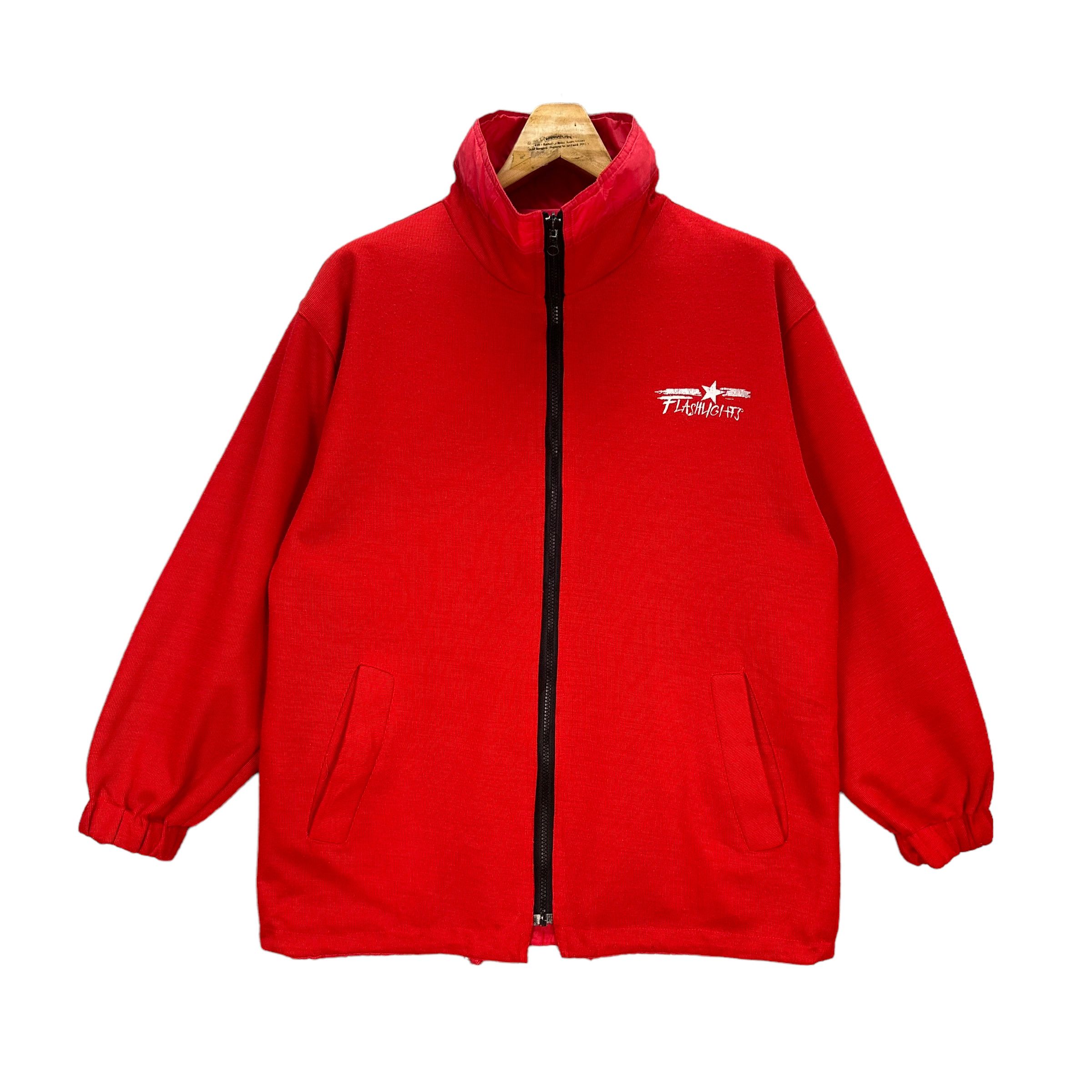 Japanese Brand REVERSIBLE JACKET FLASHLIGHT NBA RED JACKET #8535-013 Size US M / EU 48-50 / 2 - 3 Thumbnail