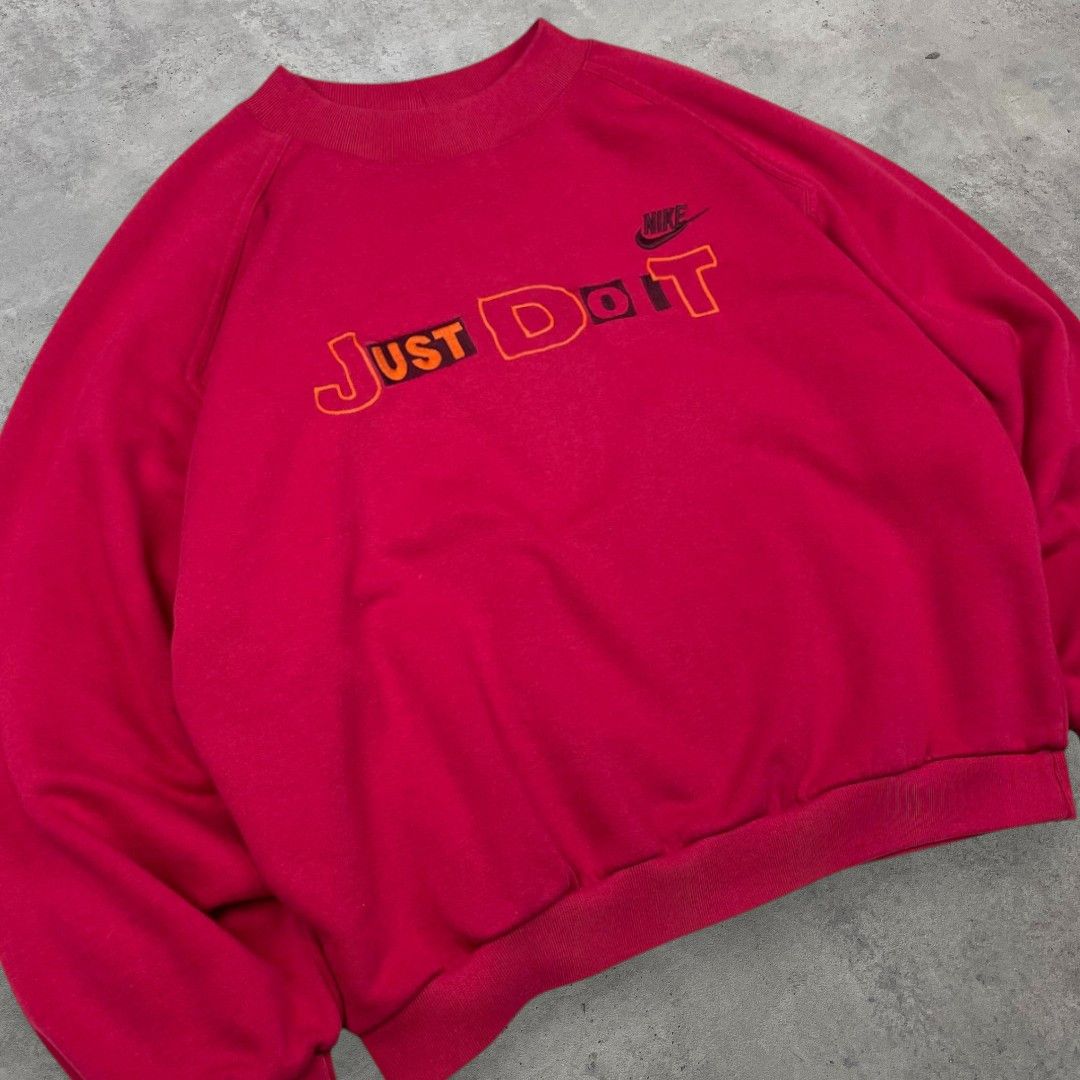 Nike Nike vintage 90's spellout crewneck Size US L / EU 52-54 / 3 - 2 Thumbnail