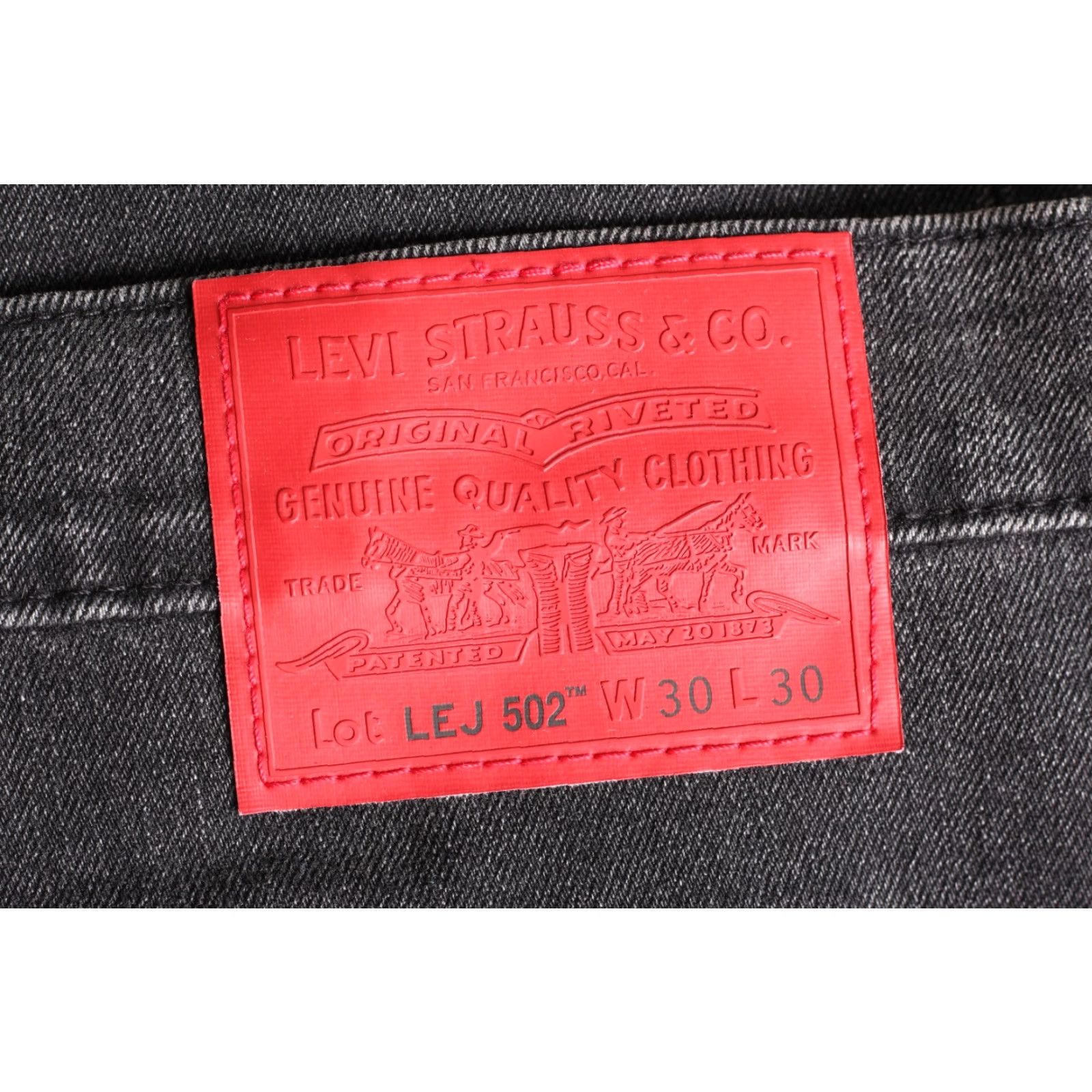 Levi's LEVI’S Levi's Engineered Premium Performance Tapered Jeans Men W30 L27 Grey 5-Pocket Design | Jeans | Mid Rise | Regular Size: W30 L27 Mens Size US 30 / EU 46 - 4 Thumbnail