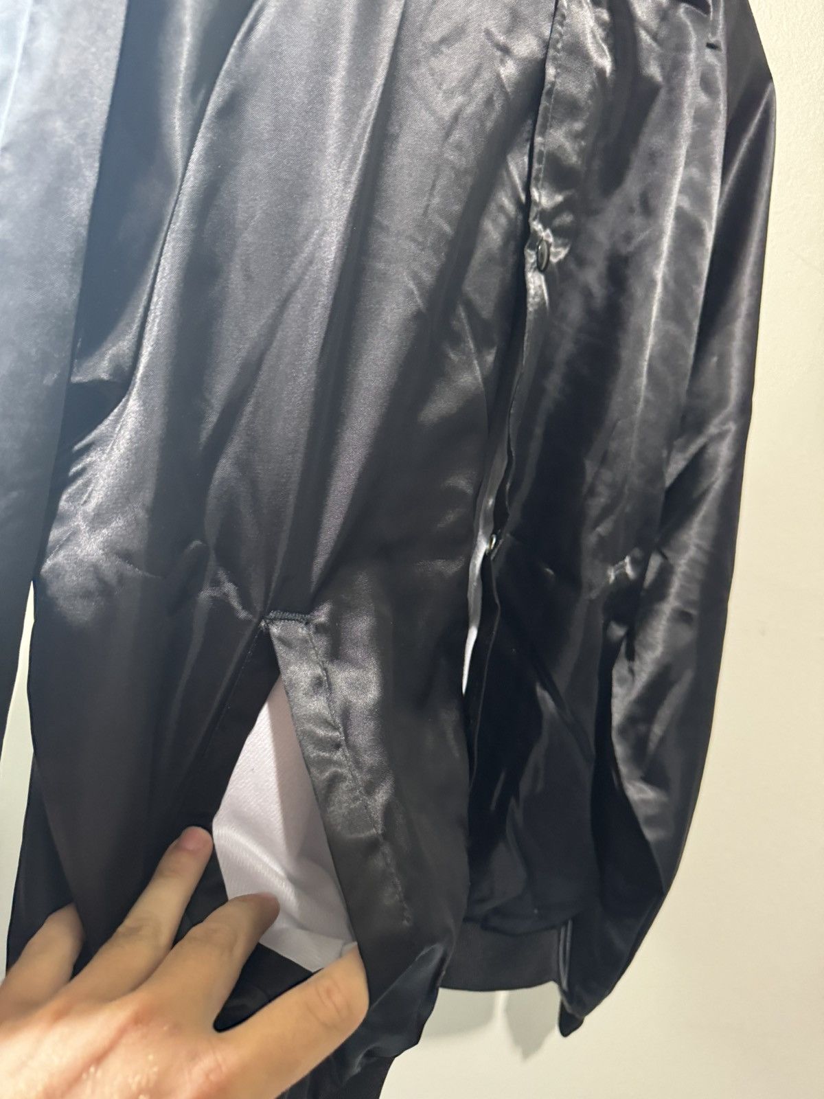 Kanye West Kanye West Pablo Satin Bomber Jacket Black Medium Size US M / EU 48-50 / 2 - 6 Thumbnail