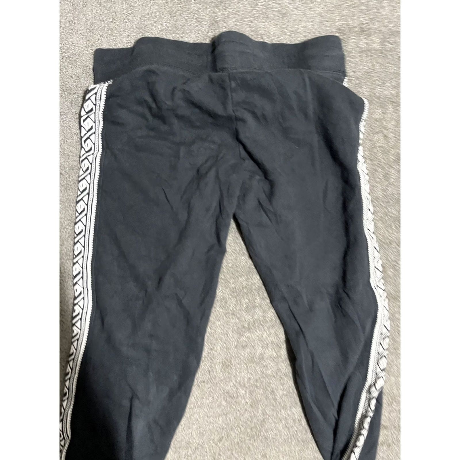 Vintage Aeropostale Sweatpants Women's Size Small Gray Drawstring Elastic Waist Size 28" / US 6 / IT 42 - 4 Thumbnail