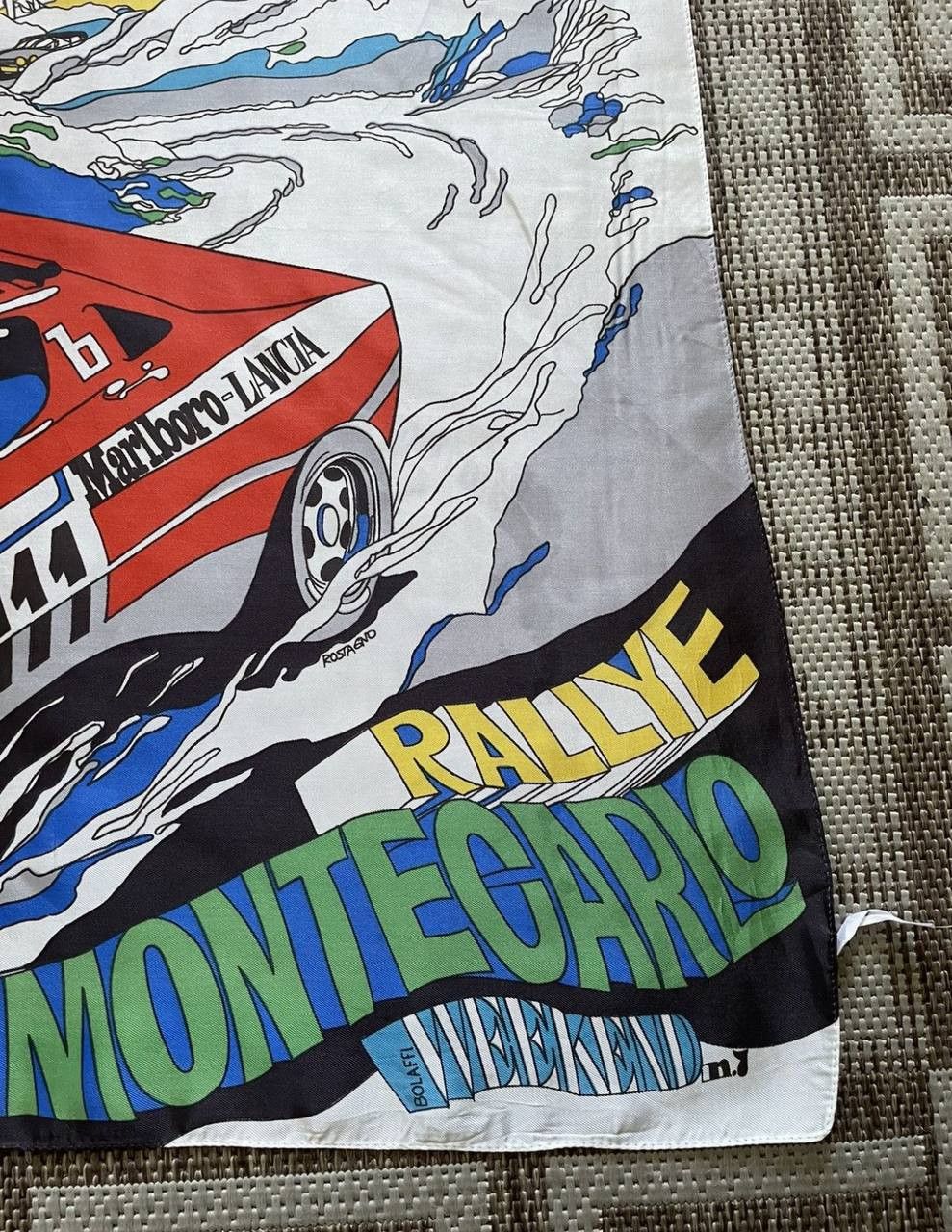 Marlboro × Vintage VERY RARE VINTAGE RACING MARLBORO SCARF(not silk) Size ONE SIZE - 4 Thumbnail