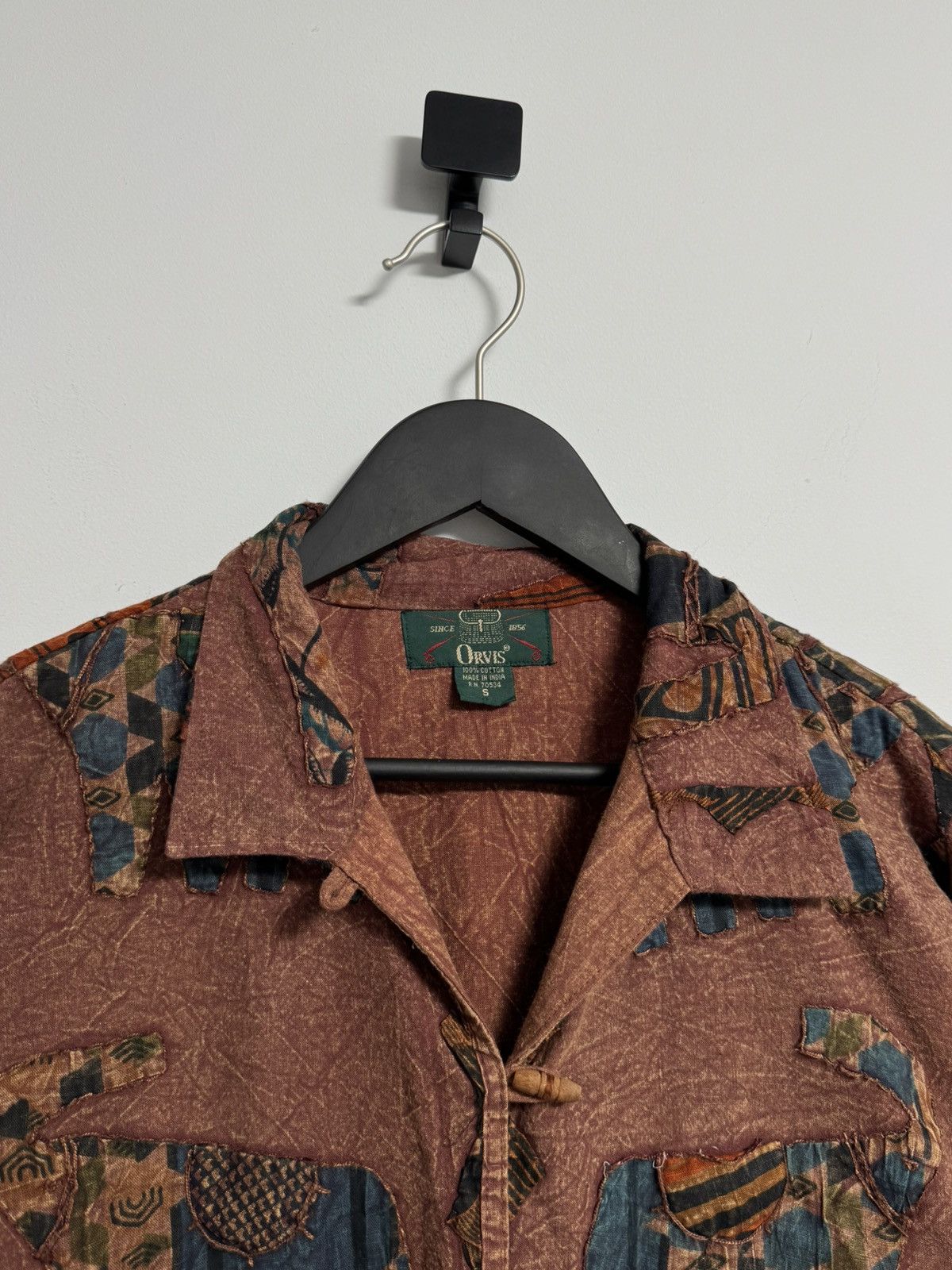 Orvis Vintage Orvis Jacket Women’s Brown Elephant Applique Size S / US 4 / IT 40 - 2 Thumbnail