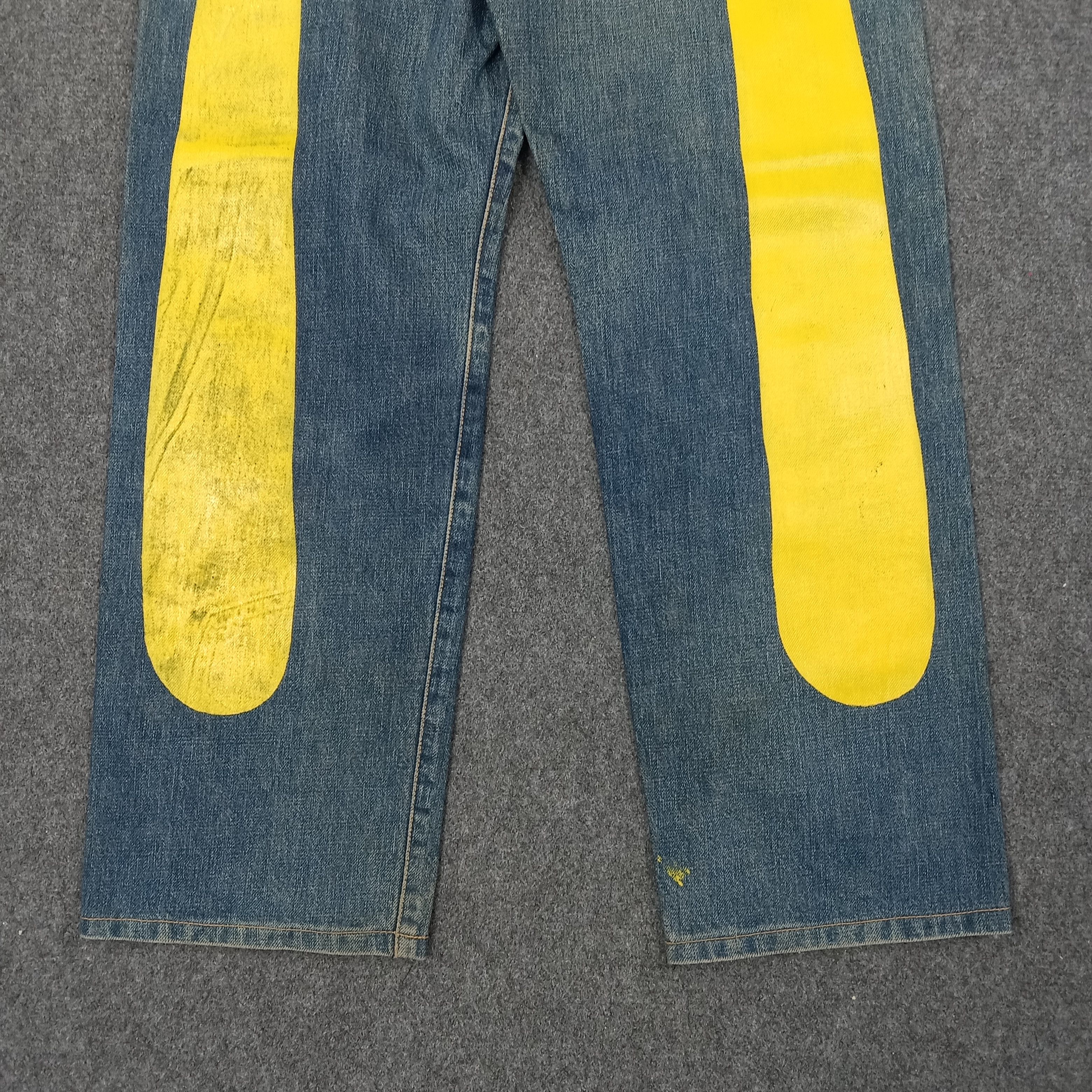 Evisu Evis Japanese Brand Daicock Custom Art Denim Jeans c235n25 Size US 28 / EU 44 - 5 Thumbnail