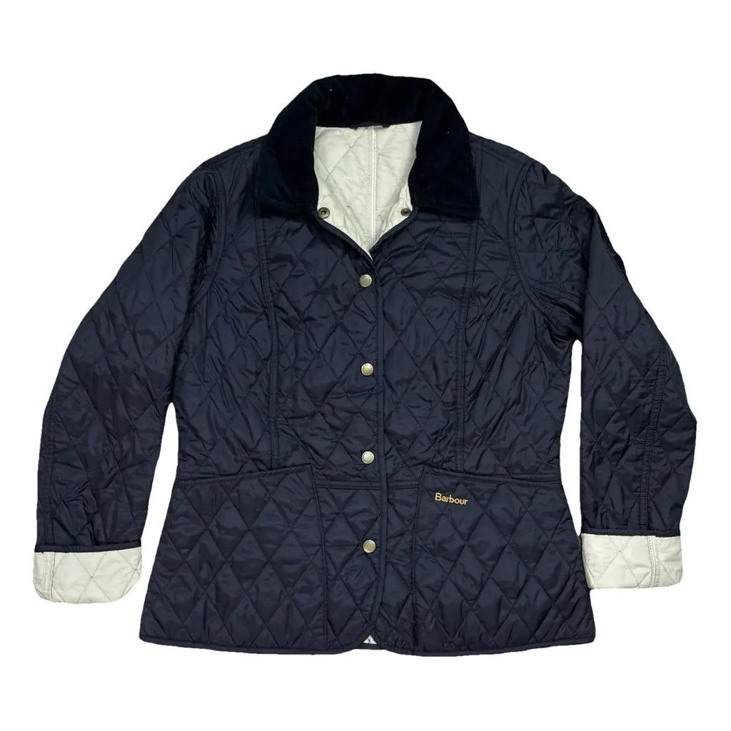 image of Barbour Light Jacket Puffer in Purple, Women's (Size Medium)