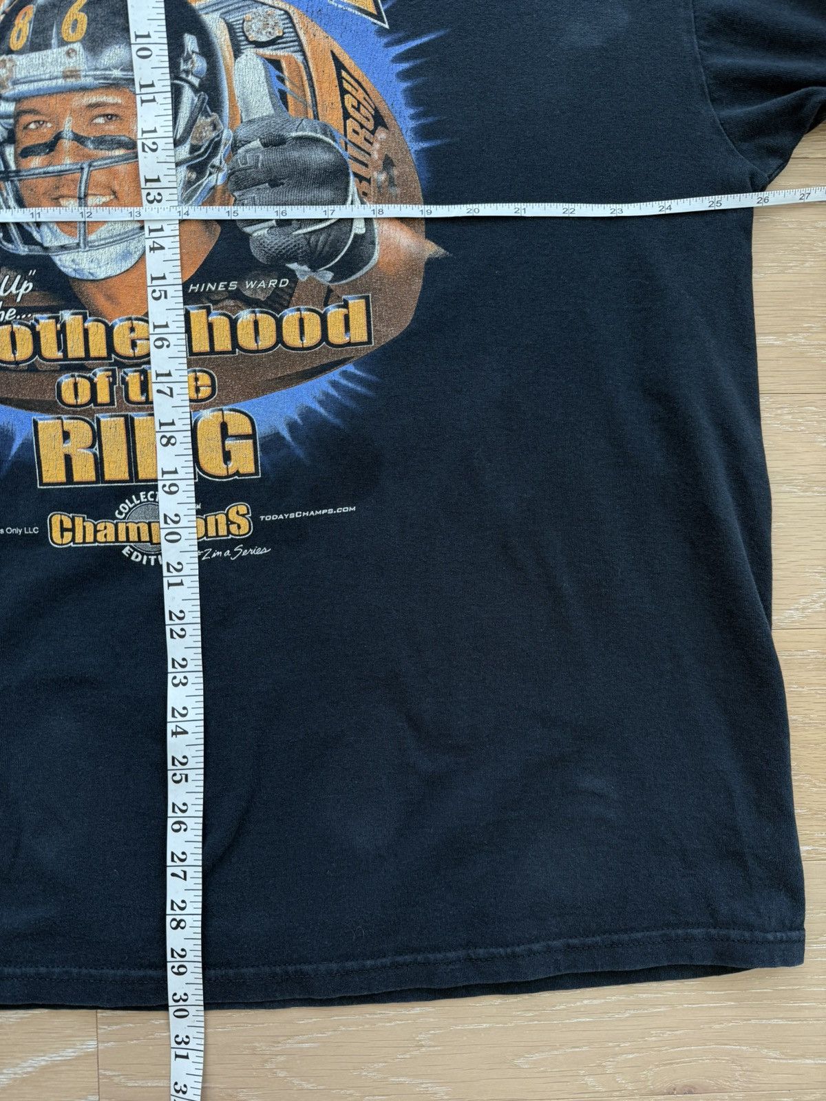 Vintage ‘06 Pittsburgh Steelers Got 5 Champions Hines Ward Shirt Size US XXL / EU 58 / 5 - 8 Thumbnail