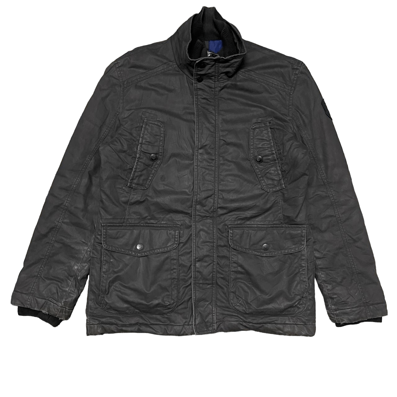 s.Oliver Vintage S. Oliver Waxed Jacket Size US L / EU 52-54 / 3 - 1 Thumbnail