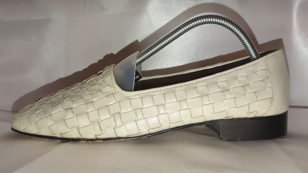 Massimo Dutti Massimo Dutti Woven Leather Slip Ons Size 9B Size US 9 / IT 39 - 2 Thumbnail