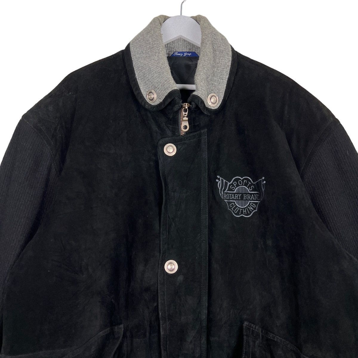 Japanese Brand 🔥 ROTARY GROUP SUEDE LEATHER JACKET Size US M / EU 48-50 / 2 - 4 Thumbnail