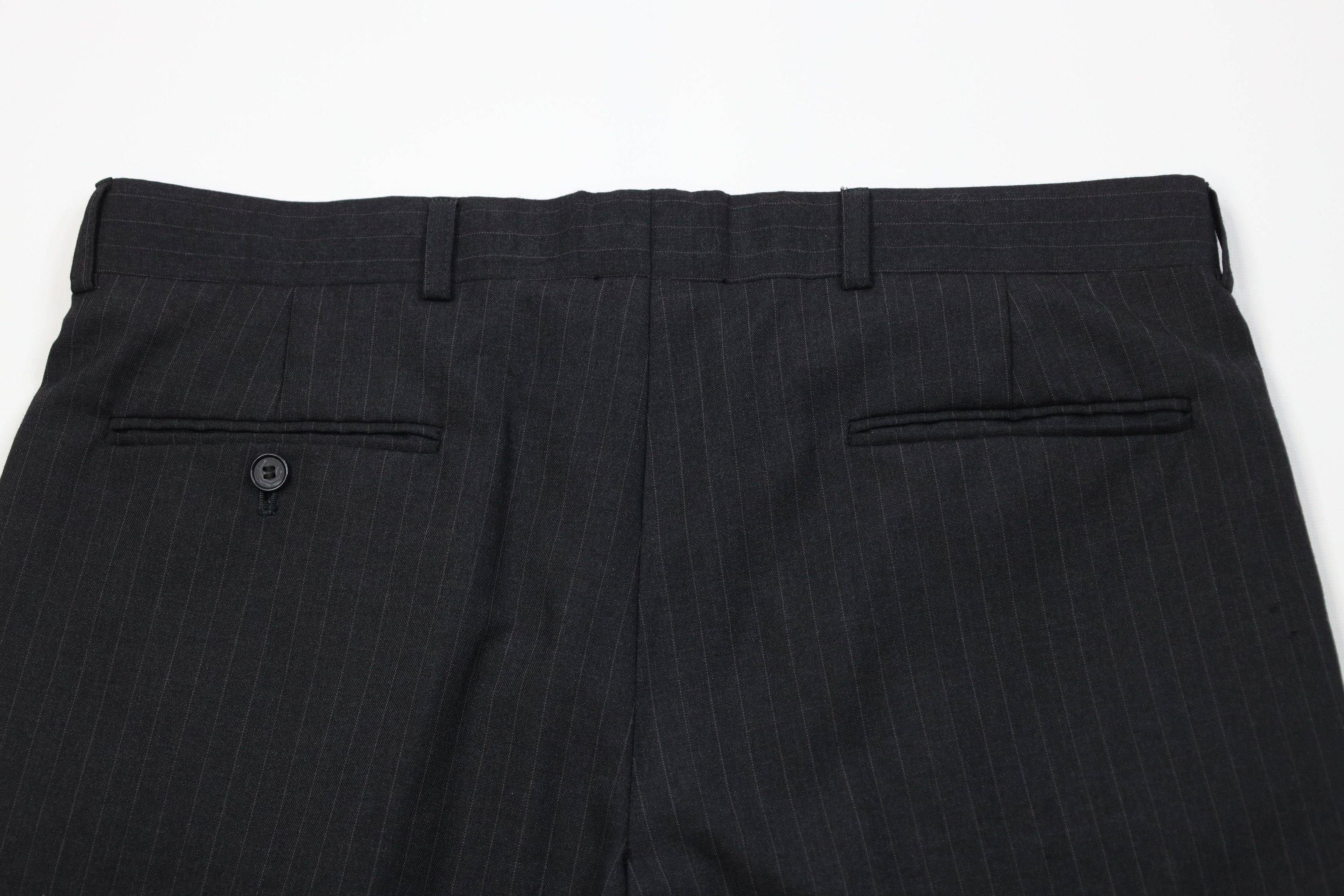 Vintage Vintage 90s Streetwear Blend Pinstriped Wide Leg Chino Pants Size US 34 / EU 50 - 10 Thumbnail