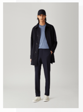 image of Loro Piana O1Srvl11E0424 Fourpockets Pants In Black, Men's (Size 36)